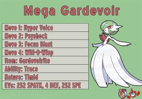 gardevoir base stats|mega gardevoir weakness.